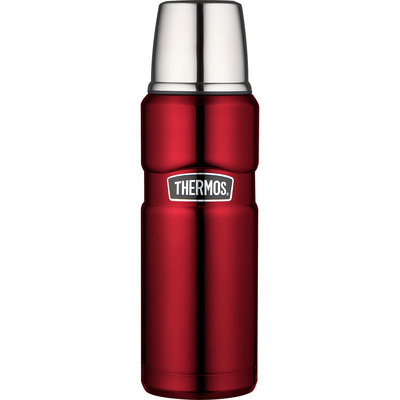 Thermos Stainless King 0,47 l thermoskan (Maat 0.47L, Rood)