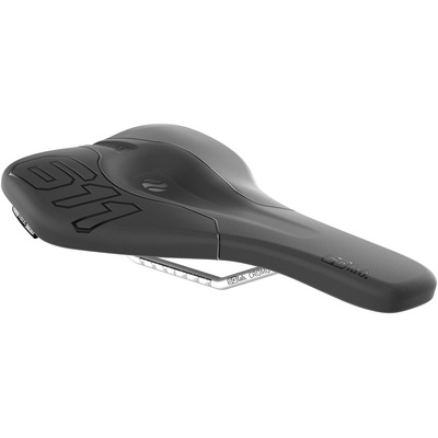 SQ-lab 611 Ergowave CrMo fietszadel (Maat 12CM, Zwart)