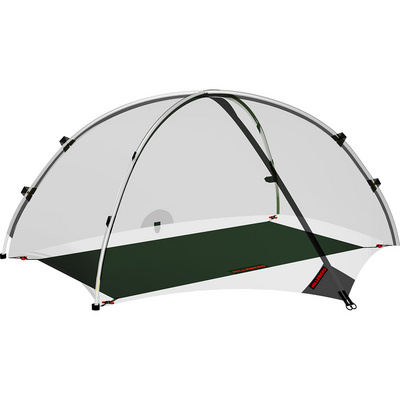 Hilleberg Niak grondzeil (Maat One Size, Zwart)
