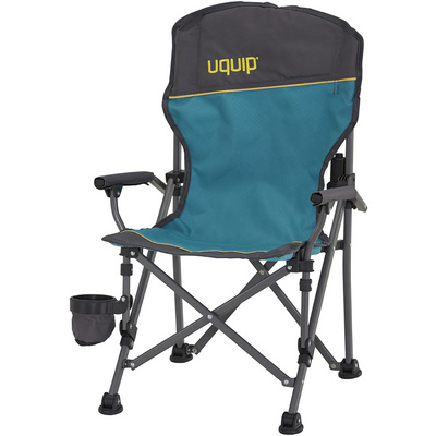 Uquip Kinderen Kirby kampeerstoel (Maat One Size, Turquoise)