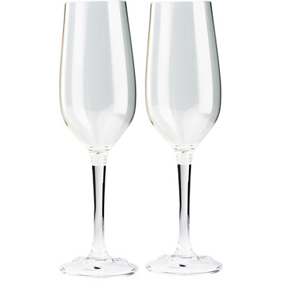 GSI Nesting Set de verres à champagne (taille ONE SIZE, Blanc)