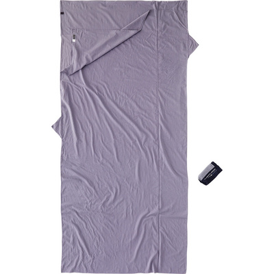 Cocoon TravelSheet Insect Shield Egyptian Cotton XL (Maat MAX. 220CM, Grijs)