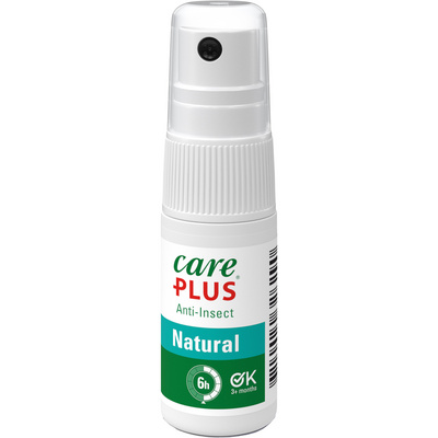 Care Plus Anti-Insect Natural 30% Minispray (taille 15ml, Blanc)