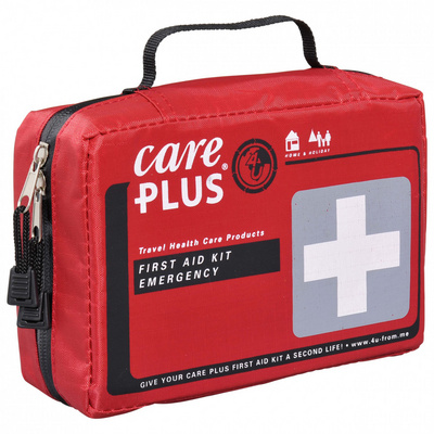 Care Plus Kit de premiers secours Emergency (taille ONE SIZE, Rouge)