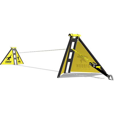 Gibbon Slacklines Independence Kit Classic slackline (Maat One Size, Geel)