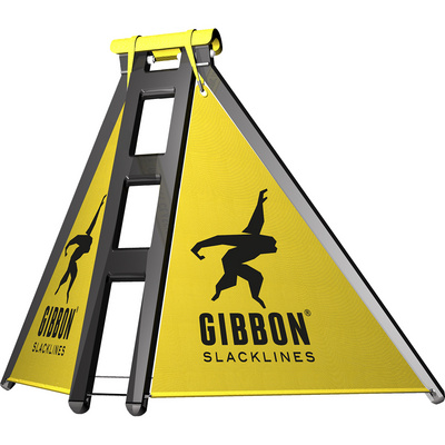 Gibbon Slacklines Slackframe Slackline (Maat ONE SIZE, Geel)