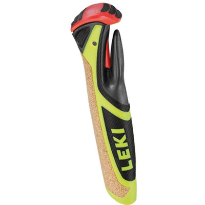 Leki Nordic Shark 2.0 handgreep (Maat 16.5mm, schwarz-neongelb)