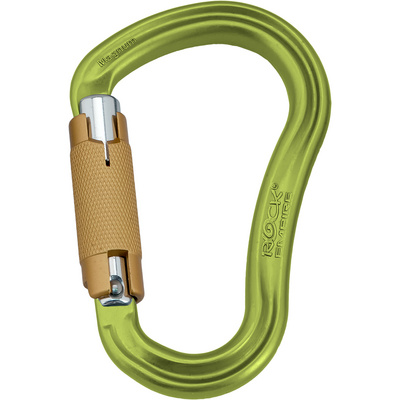 Rock Empire Magnum 2T HMS karabiner (Maat One Size, Groen)
