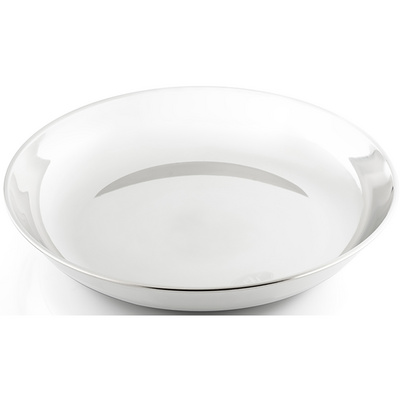 GSI Glacier Stainless Deep Bord (Maat ONE SIZE, Zilver)
