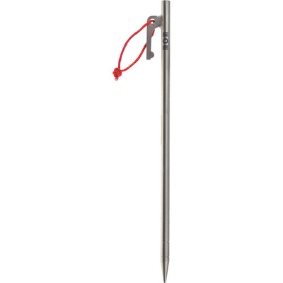 EOE - Eifel Outdoor Equipment Piquets de tente Nohl Ti 8x240mm (taille One Size, Argent)
