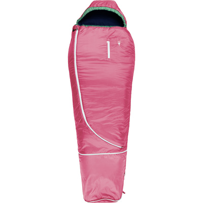 Grüezi Bag Kinderen Biopod Wolle World Traveller slaapzak (Maat MAX. 170CM, Roze)
