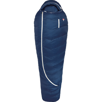Grüezi Bag Biopod DownWool Ice slaapzak (Maat MAX. 185CM, Blauw)