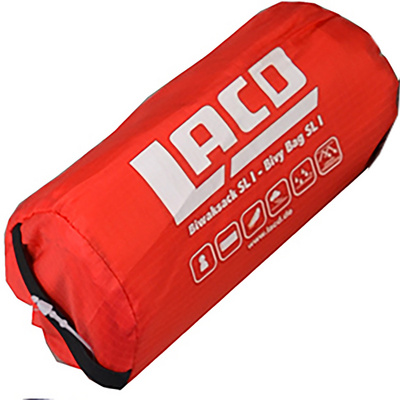 LACD Bergzeit bivakzak (Maat One Size, Rood)