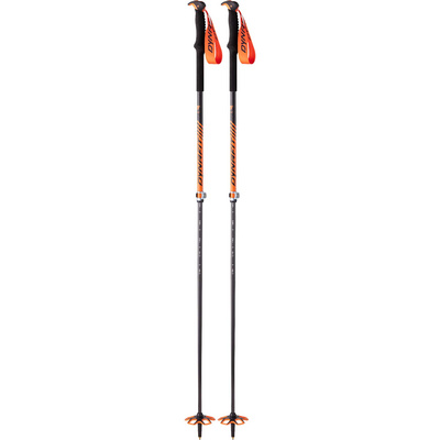 Dynafit Bâton de ski de randonnée Speed Vario 2 (taille 105-145cm, Orange)