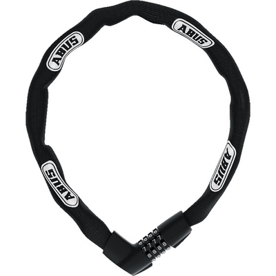 Abus Tresor 1385/85 kettingslot (Maat 85cm, Zwart)