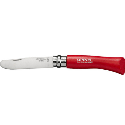 Opinel Kinderen Kindermes (Maat One Size, Rood)