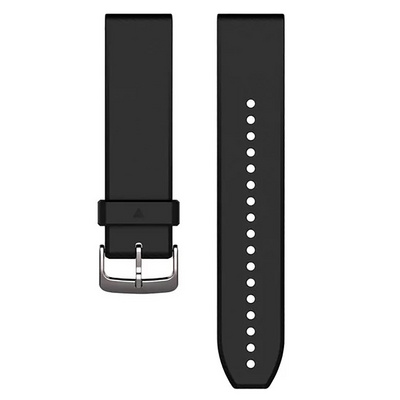 Garmin Quikfit Armband 22 mm (Maat ONE SIZE, Zwart)