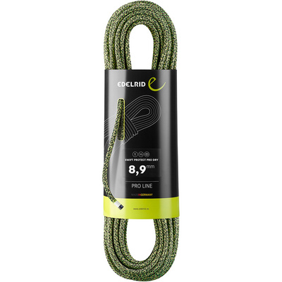 Edelrid Swift Protect Pro Dry 8,9 mm klimtouw (Maat 80M, night-green)