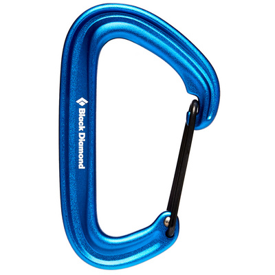 Black Diamond Litewire karabiner (Maat One Size, Rood)