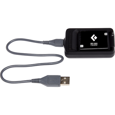 Black Diamond B 1800 Batterij & Acculader (Maat One Size, Zwart)