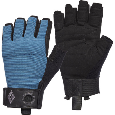 Black Diamond Crag Half-Finger Gloves klimhandschoenen (Maat XL, Blauw)