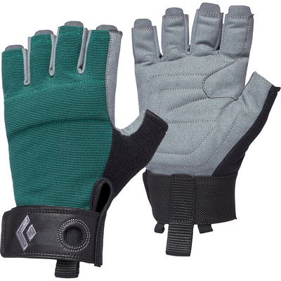 Black Diamond Dames Crag Half-Finger Gloves klimhandschoenen (Maat M, Turquoise)