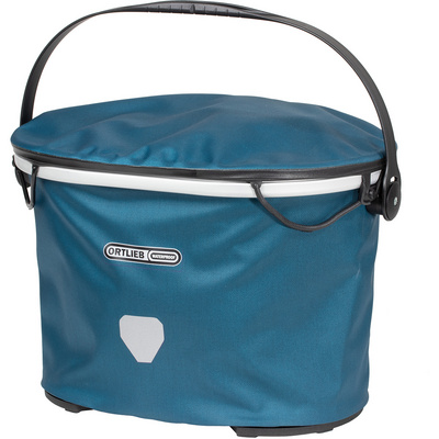 Ortlieb Up-Town City stuurtas (Maat 17.5L, Blauw)