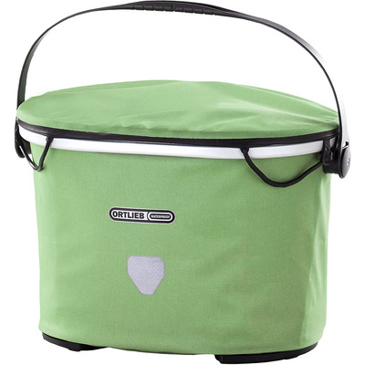 Ortlieb Up-Town City stuurtas (Maat 17.5L, Groen)