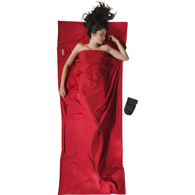 Cocoon TravelSheet Microfiber (Maat MAX. 210CM, Rood)