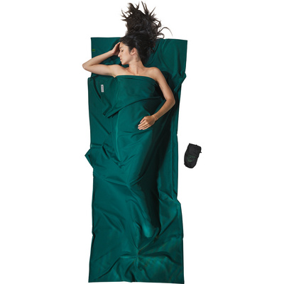 Cocoon TravelSheet Microfiber (Maat MAX. 210CM, Groen)