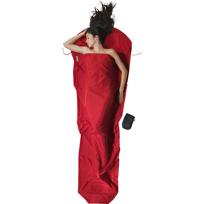 Cocoon MummyLiner Microfiber (Maat MAX. 230CM, Rood)