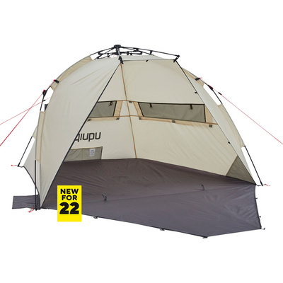 Uquip Speedy strandscherm (Maat One Size, Beige)