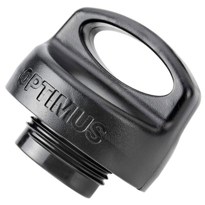 Optimus Bouchon de bouteille de combustible avec sécurité enfant (taille ONE SIZE, Noir)