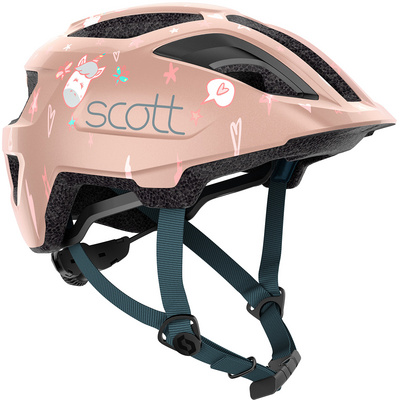 Scott Kinderen Spunto Kid fietshelm (Maat 46-52CM, Roze)