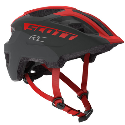 Scott Enfants Casque de vélo Spunto Junior (taille 50-56CM, Gris)