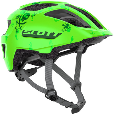 Scott Kinderen Spunto Junior fietshelm (Maat 50-56CM, Groen)