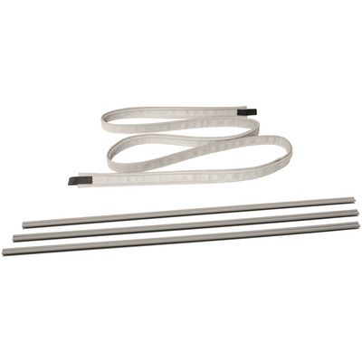 Outwell Dual Beading Connect Set 7-7+5 Mm (Maat One Size, Zilver)