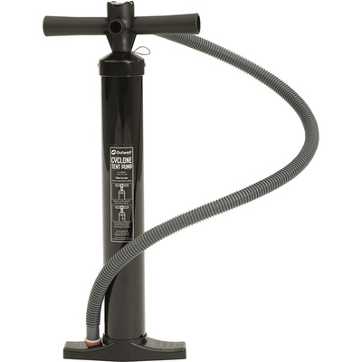 Outwell Cyclone tentpomp (Maat One Size, Zwart)