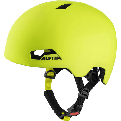 Alpina Kinderen Hackney fietshelm (Maat 47-51CM, Geel)