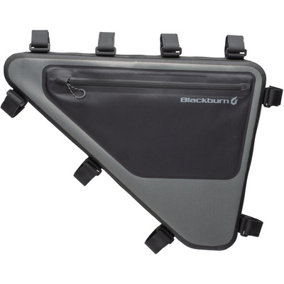 Blackburn Outpost Elite Frame Bag fietstas (Maat M-SHORT, Zwart)