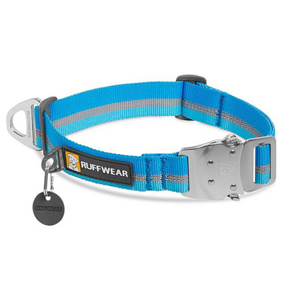 Ruffwear Top Rope Collar hondenhalsband (Maat 28-36cm, Blauw)