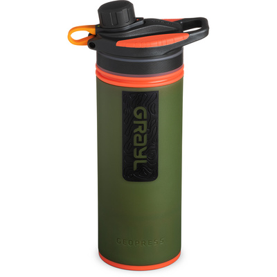 Grayl Geopress Purifier waterfilter (Maat 0.71L, Groen)
