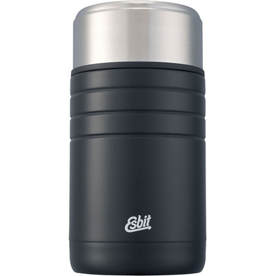 Esbit Majoris RVS Thermosfles (Maat 0.8L, Zwart)