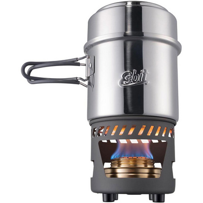 Esbit Spirit-kookset, roestvrij staal (Maat 985ml)