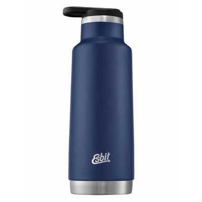 Esbit Pictor RVS Standard Mouth Thermosfles (Maat 0.55L, Blauw)