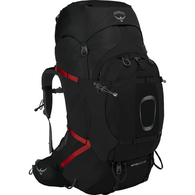 Osprey Aether Trekkingrugzakken zwart