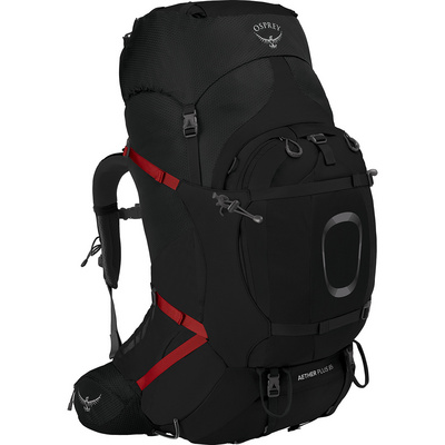 Osprey Aether Plus 85 rugzak zwart