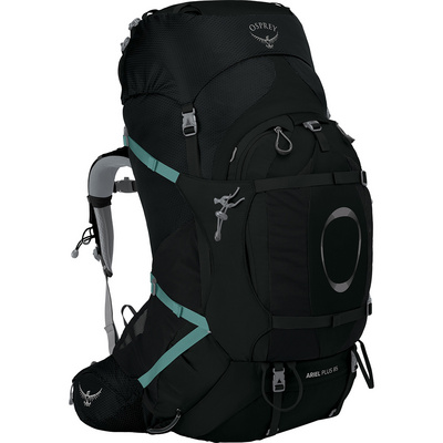 Osprey Dames Ariel Plus 85 Rugzak (Maat 85L | XS-S, Zwart)