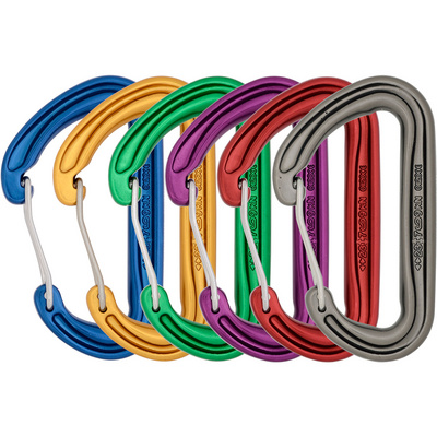 DMM Phantom Colour karabiner 6 stuks (Maat One Size, Meerkleurig)
