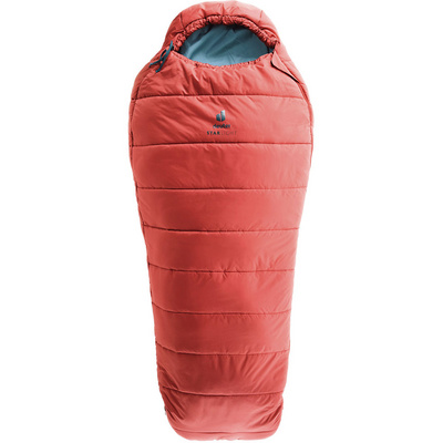 Deuter Kinderen Starlight slaapzak (Maat MAX. 170CM , Rood)